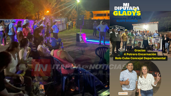 POSITIVA CONCERTACIÓN POLÍTICA TUVO LUGAR EN CUATRO POTREROS, ENCARNACIÓN