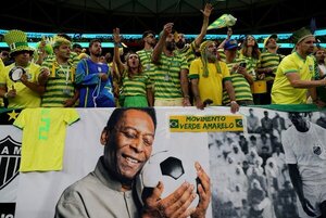 El Mundial se moviliza en apoyo a Pelé
