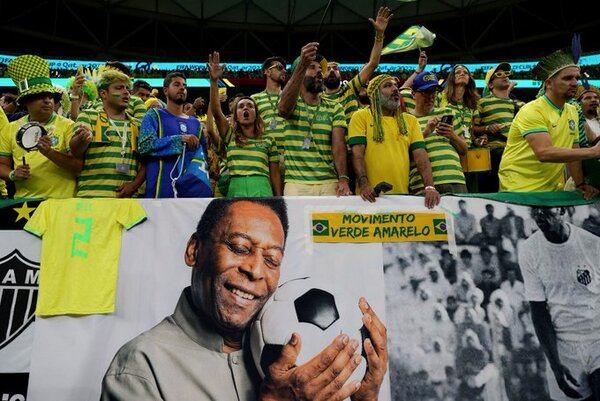 El Mundial se moviliza en apoyo a Pelé