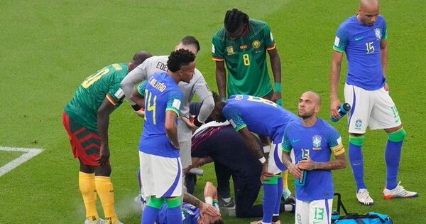Brasil sufre la salida de Gabriel Jesús y Alex Telles
