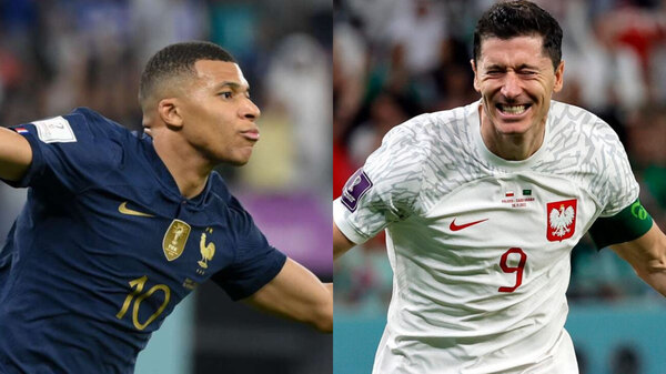 Francia ante Polonia y Mbappé vs. Lewandowski, por un lugar en cuartos de final