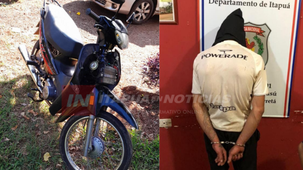 DE CASUALIDAD, RECUPERARON BICICLO HURTADO EN ENCARNACIÓN