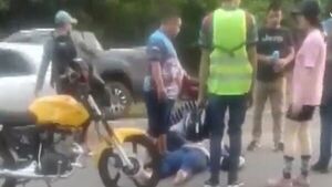 Devota de la virgen de Caacupé murió arrollada por una camioneta
