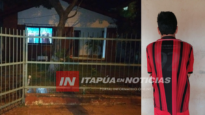 PREPARÓ TODO PARA UN HURTO PERO TERMINÓ PRESO