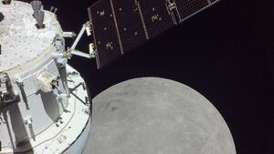 Artemis I, otra vez cerca de la Luna en su regreso a Tierra