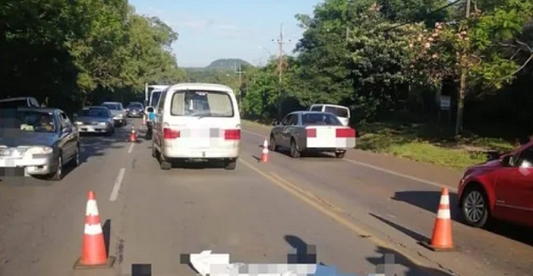 Caacupé: Peregrina muere tras caer de una moto ser embestida por una camioneta