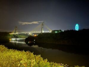Iluminación del Puente de la Integración deleita a residentes de las tres fronteras - La Clave