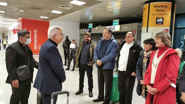 Cardenal Adalberto Martínez ya se encuentra en Roma