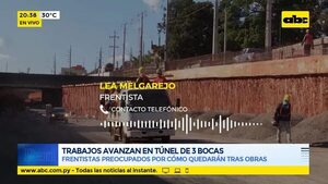 Trabajos avanzan en zona de 3 Bocas - ABC Noticias - ABC Color