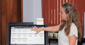 La Nación / Las máquinas de votación del TSJE no contienen datos de los electores