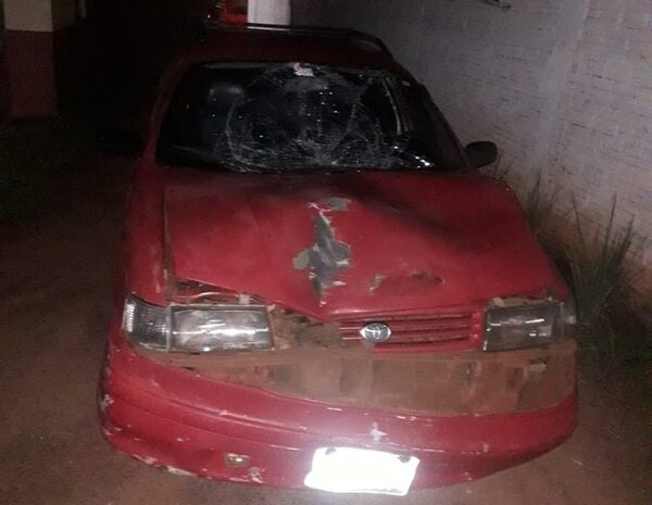 Borracho atropelló a transeúnte y no detuvo la marcha