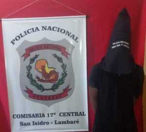 Detienen en Lambaré a un joven que golpeó a su propia madre - Unicanal