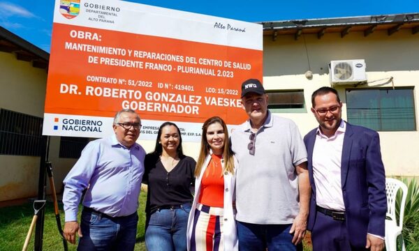 Gobernador inicia inversión de casi G. 2.000 millones en Franco y Naranjal – Diario TNPRESS