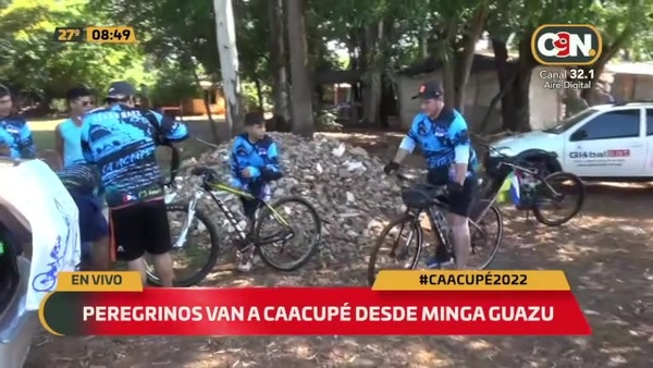 Pedaleando desde Minga Guazú hasta Caacupé - C9N