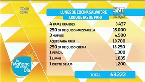 Bloque Cocina de la Mañana de Cada Día: “Croquetas de Papa'' - SNT