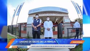 Pobladores de Remansito se benefician con la Unidad de Salud de la Familia