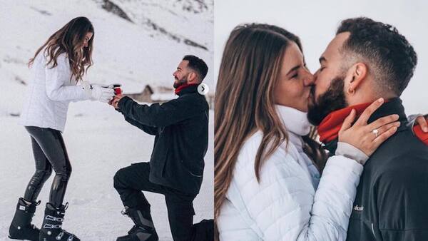 Diario HOY | En los Alpes Franceses Alba Riquelme le dijo que "sí" a Renato Prono