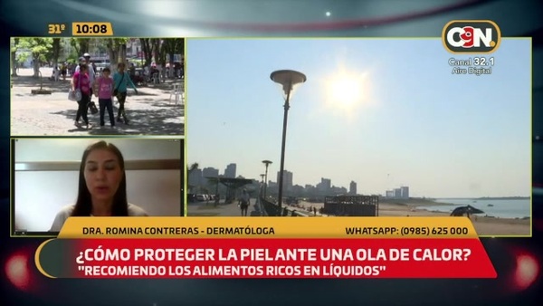¿Cómo proteger la piel ante una ola de calor? - C9N