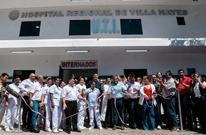 El Chaco inaugura su primera unidad de terapia intensiva y nueva planta generadora de oxígeno - .::Agencia IP::.