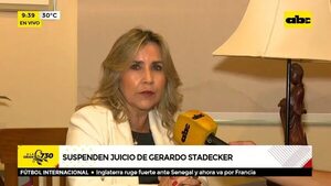 Suspenden juicio de Gerardo Stadecker  - ABC Noticias - ABC Color