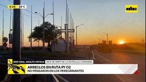 Arreglos en la ruta PY 02 - ABC Noticias - ABC Color