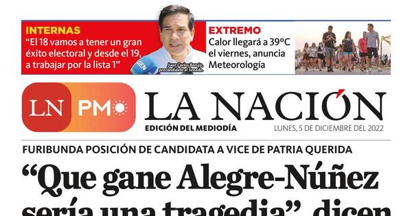 La Nación / LN PM: edición mediodía del 5 de diciembre