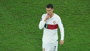 Fernando Santos: "No me gustó nada el gesto de Cristiano"