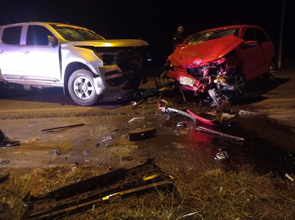 Accidente con suerte: Tras choque de vehículos, ocupantes resultan ilesos