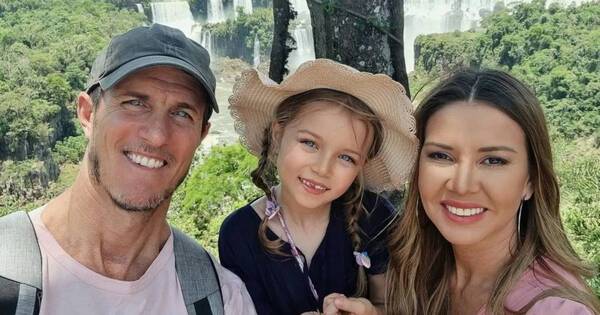 La Nación / Dallys Ferreira visitó las cataratas del Iguazú en familia