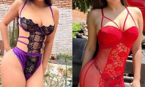 Con picantes lencerías, Laurys pide no atacar a mujeres por ser sexy