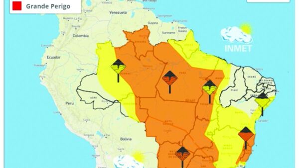Alerta naranja en Brasil no ataja a turistas paraguayos
