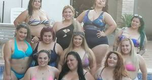 La Nación / Miss Gordita realizó las fotos oficiales del verano