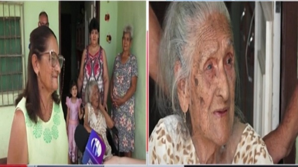 ¡Enorme celebración! Ña Viviana cumplió 103 años - Noticias Paraguay