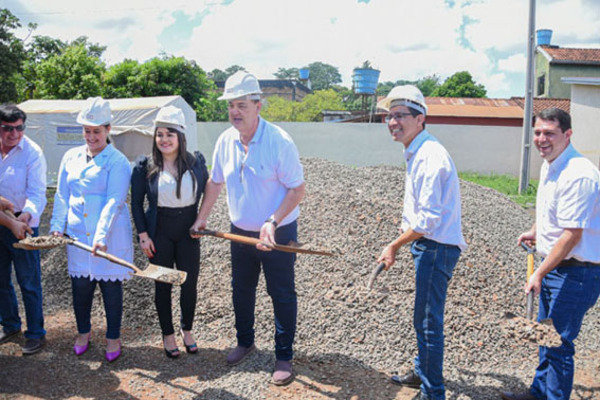 Gobernación de Alto Paraná inicia construcción de Pabellón de Salud Mental en Minga Guazú | DIARIO PRIMERA PLANA