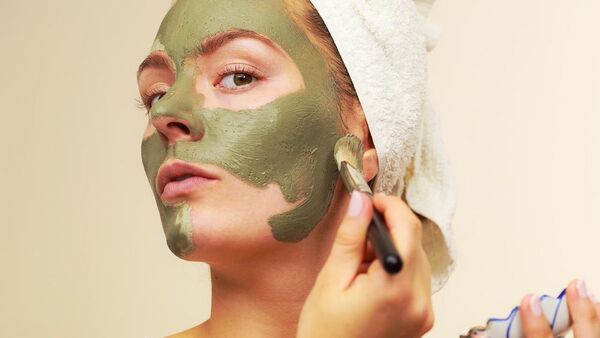 Mascarilla de té verde para la piel y cabello reluciente