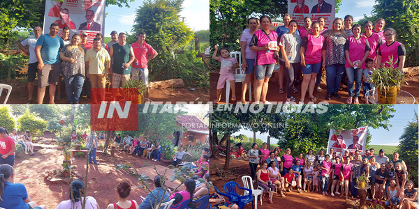 ERIKA SILVERO RECORRIÓ BELLA VISTA Y DISTRITOS ALEDAÑOS
