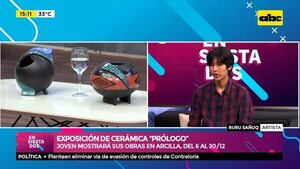 Exposición de cerámica “prólogo” - Ensiestados - ABC Color