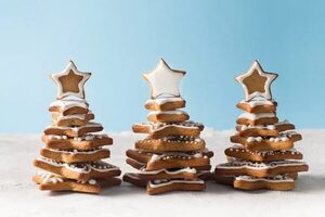 No te podés perder este árbol de Navidad con galletitas - Gastronomía - ABC Color