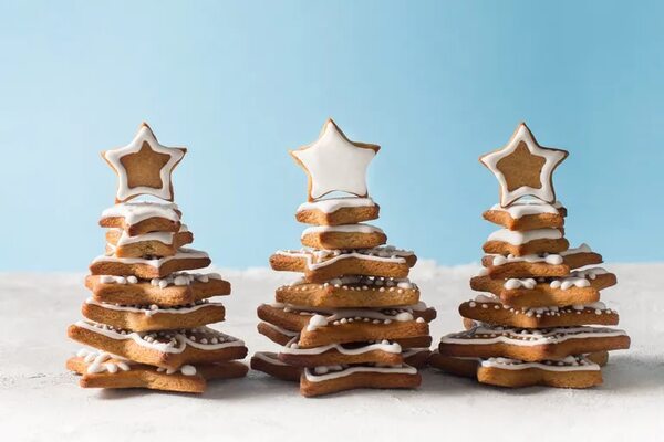 No te podés perder este árbol de Navidad con galletitas - Gastronomía - ABC Color