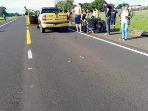 Joven motociclista muere tras accidente rutero