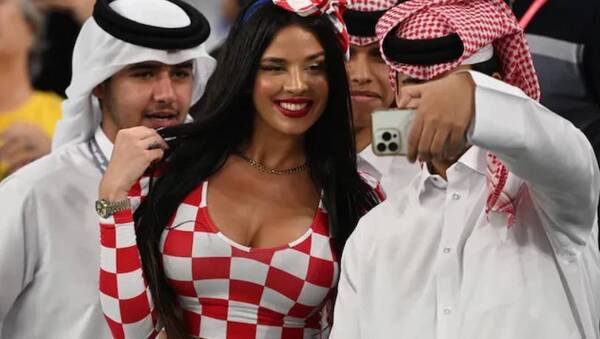 ¿Quién es la croata que se roba todas las miradas en el Mundial?