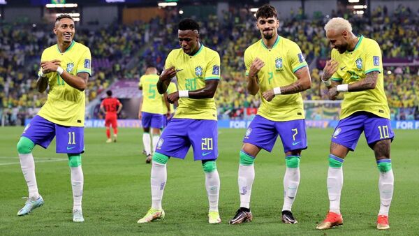 Brasil golea a Corea del Sur y se afianza como candidato