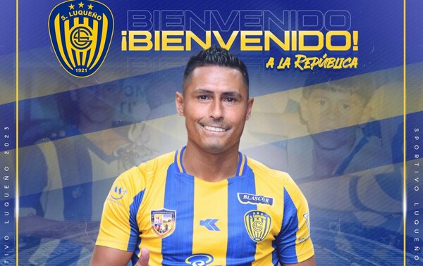 'Osvaldito' Martínez es presentado en Luqueño y llega al club de sus amores