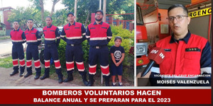 BOMBEROS DE ENCARNACIÓN CIERRAN EL 2022 PRESENTANDO NUEVO UNIFORME 