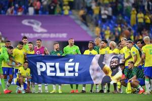 [VIDEO] El plantel de Brasil le dedicó la victoria al único rey, Pelé