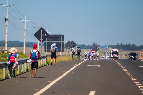 Diario HOY | Ruta PY 02: plan de contingencia brindará seguridad a peregrinantes