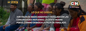 Representa a 19 comunidades indígenas - C9N