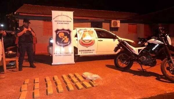 Circulaba tranqui con 18 kilos de "hierba": lo detuvieron en un reten y ya está procesado