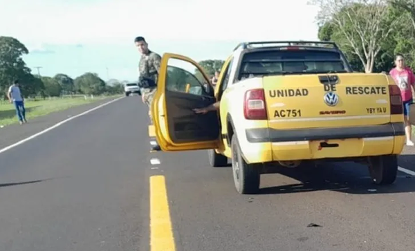 Triple choque de motocicletas deja un muerto y dos heridos en Yby Yaú - Noticiero Paraguay