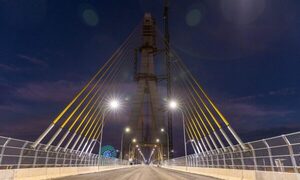 Realizan primeros ensayos del sistema lumínico del Puente de la Integración – Diario TNPRESS